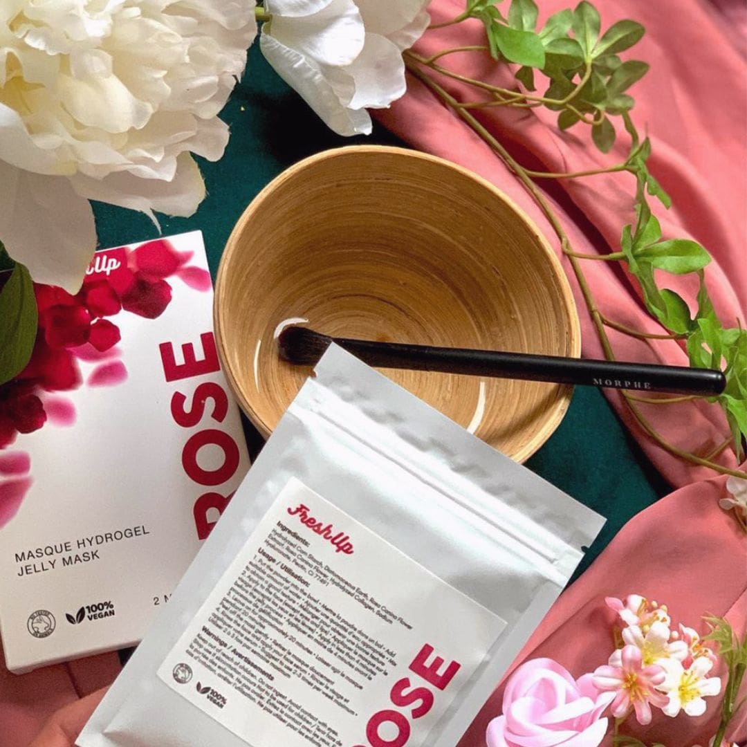 Rose Petals Jelly Mask At Home Preparation FreshUp Professional